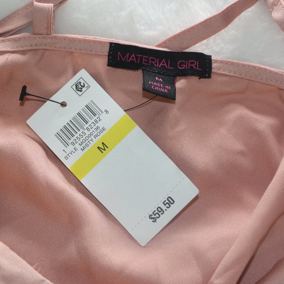 Material Girl Misty Rose Spaghetti Strap Dress - Picture 6 of 6